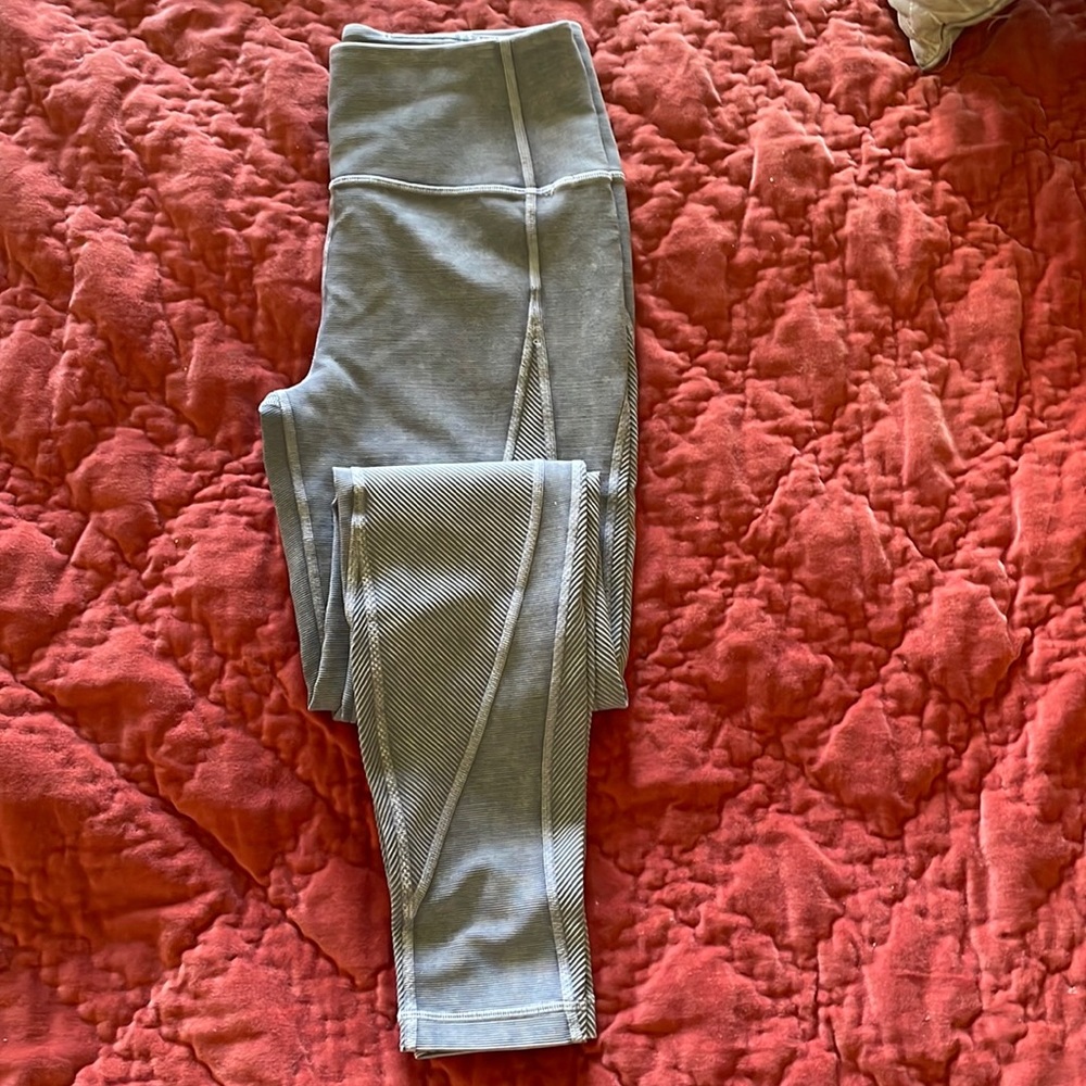 Lululemon running ribbed leggings